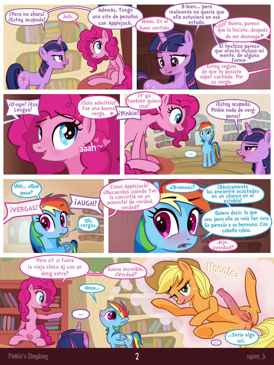 El Ding Dong de Pinkie page 8 full