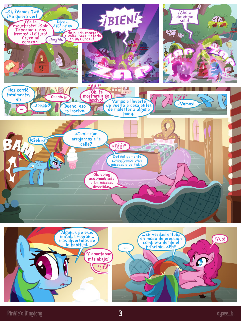 El Ding Dong de Pinkie page 9 full
