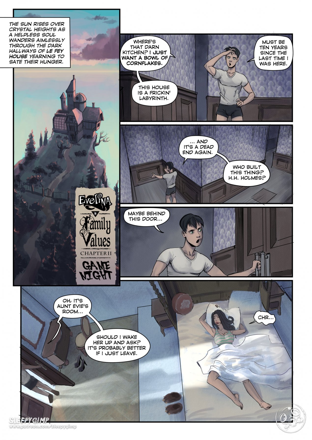 Sleepygimp - Family Values 2 page 1 full