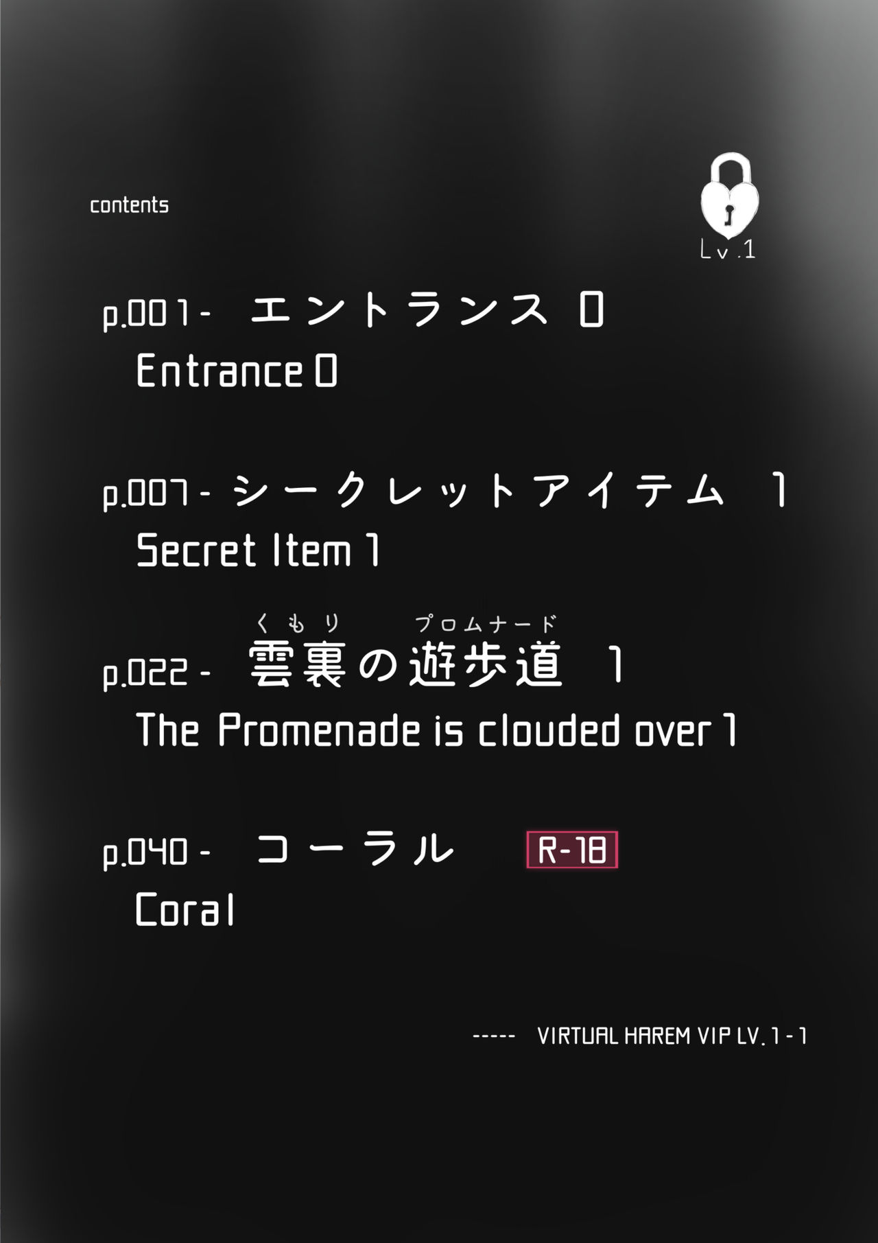 バーチャルハーレムVIP Lv.1-1 page 8 full