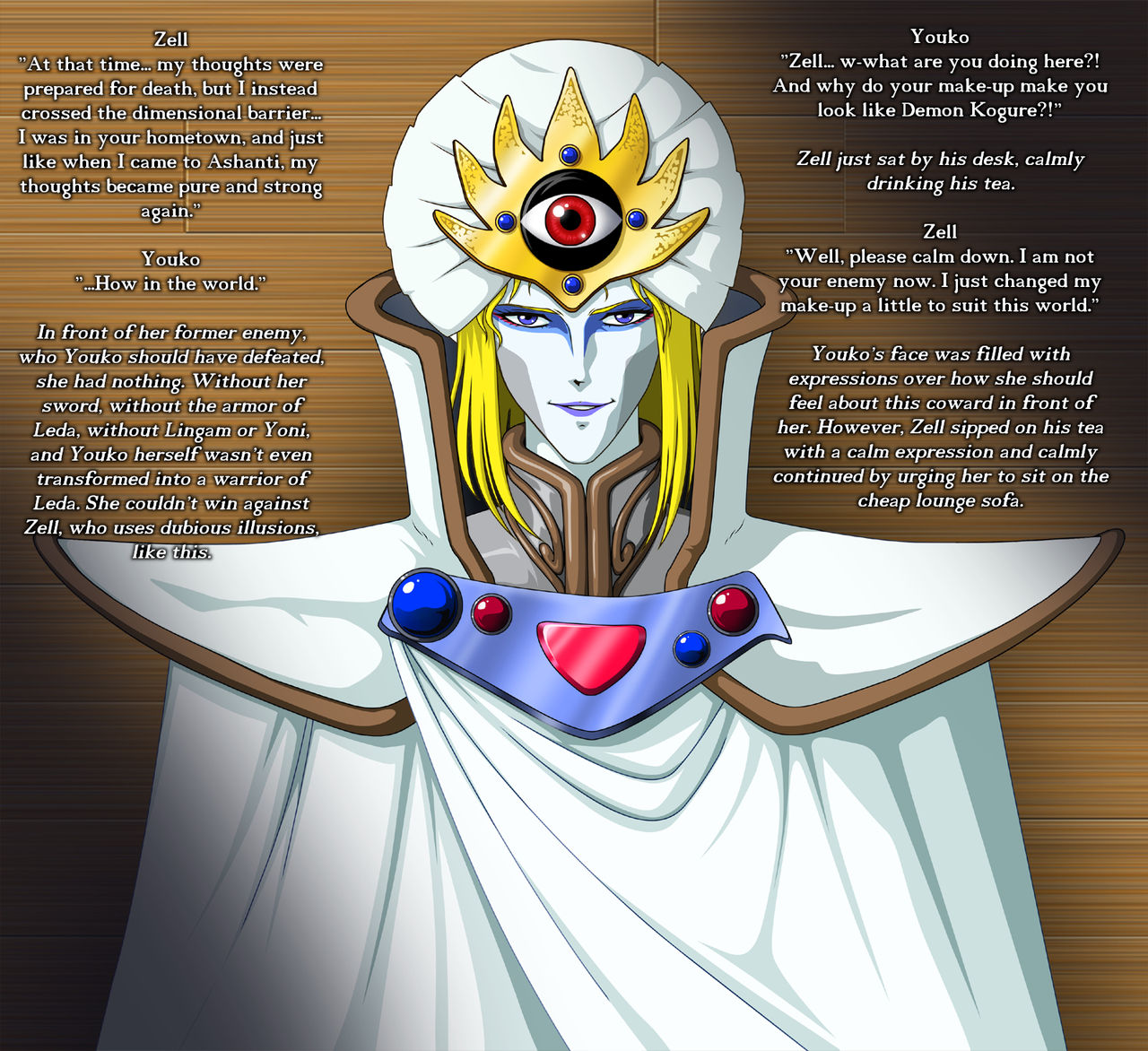 Digital Ehon Leda no Heart | Digital Picturebook - Leda's Heart page 8 full