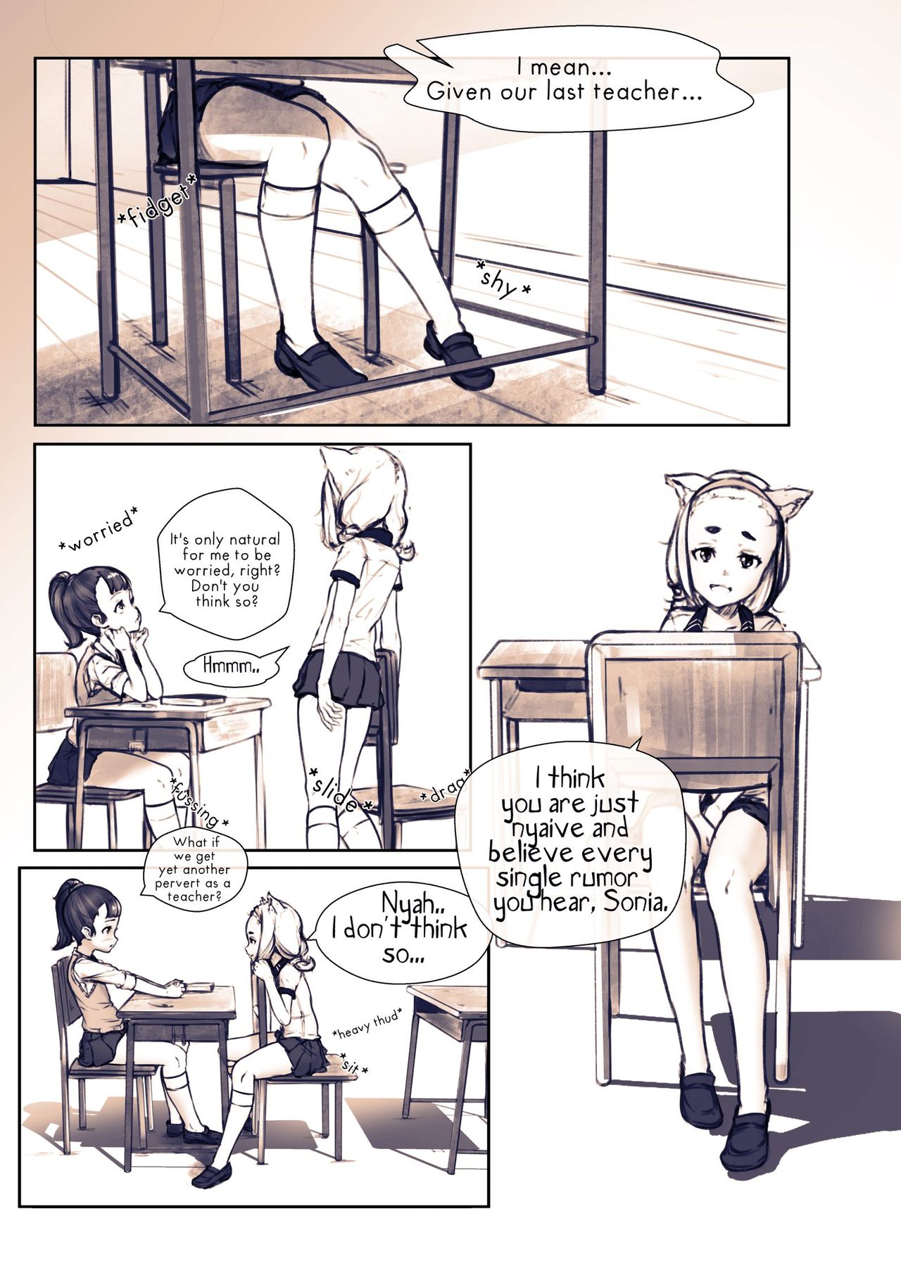 Hey... Teacher... Can you give us a ballet lesson? page 5 full