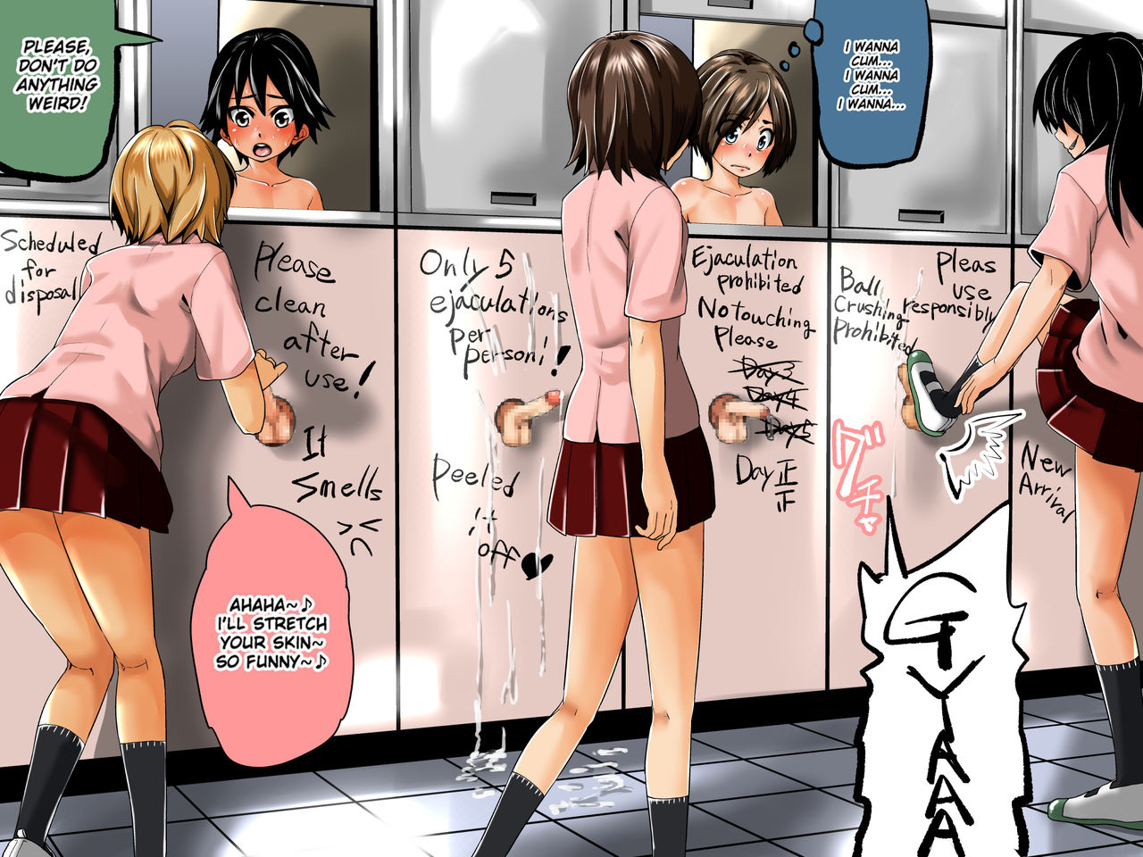 Danshi Dorei Gakkou Omake | Boy Slave School Extra page 3 full