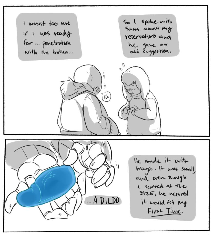 Frisk’s First Time page 1 full