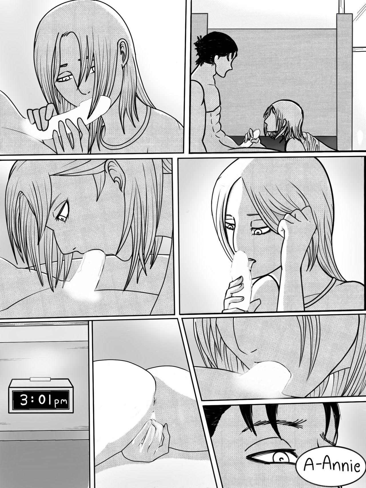 Eren &amp; Annie: College Advances page 3 full