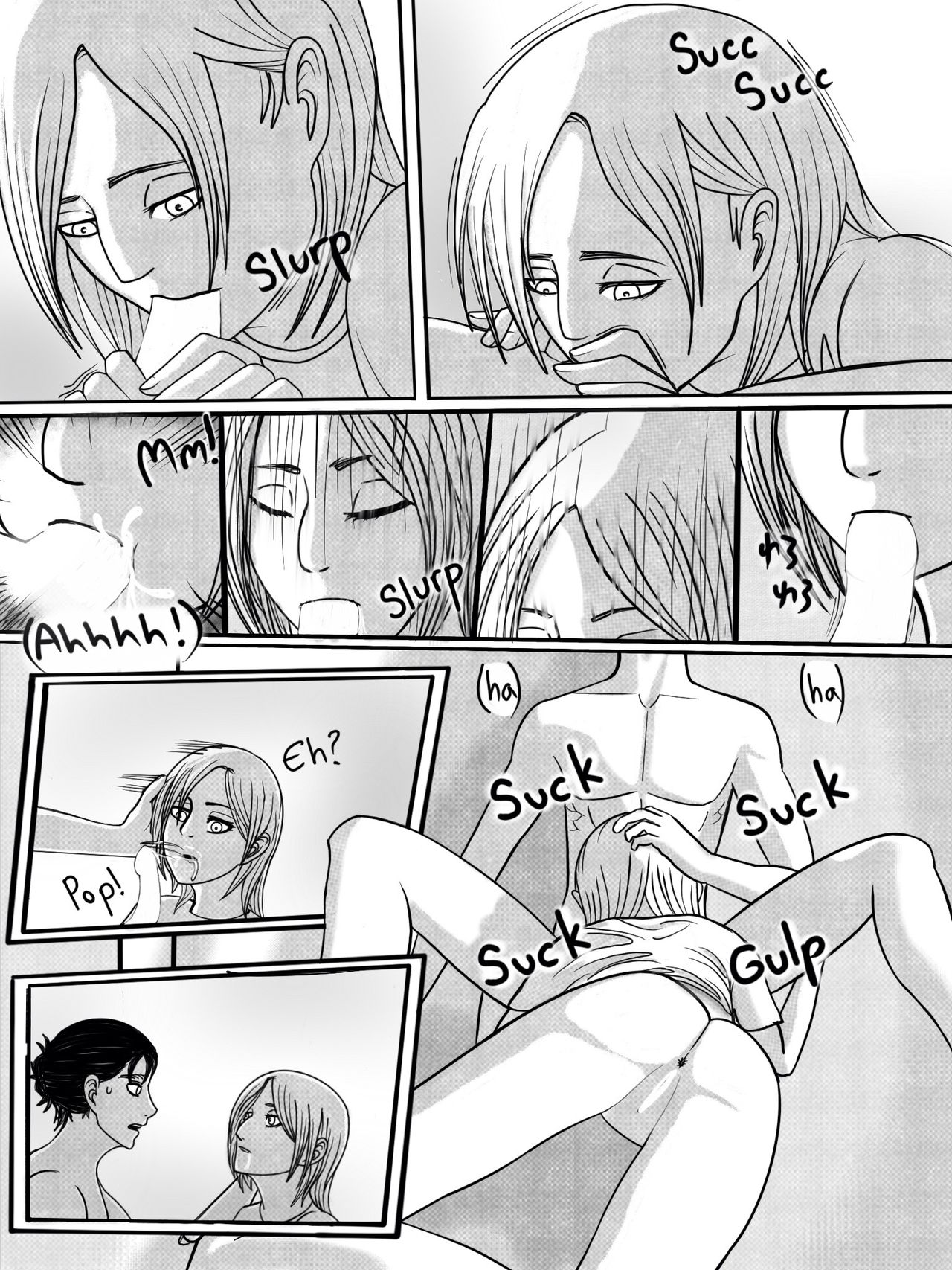 Eren &amp; Annie: College Advances page 4 full