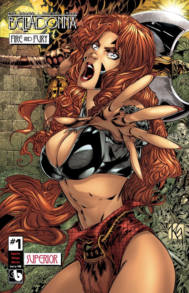 Belladonna: Fire and Fury #1 Superior Variant Covers page 10 full