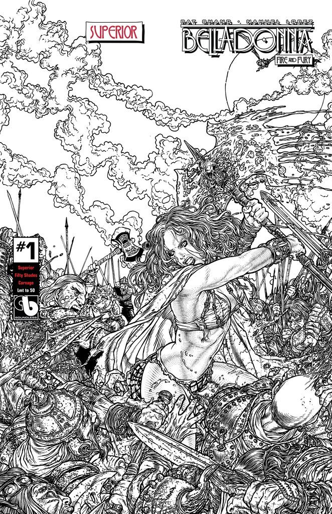 Belladonna: Fire and Fury #1 Superior Variant Covers page 3 full