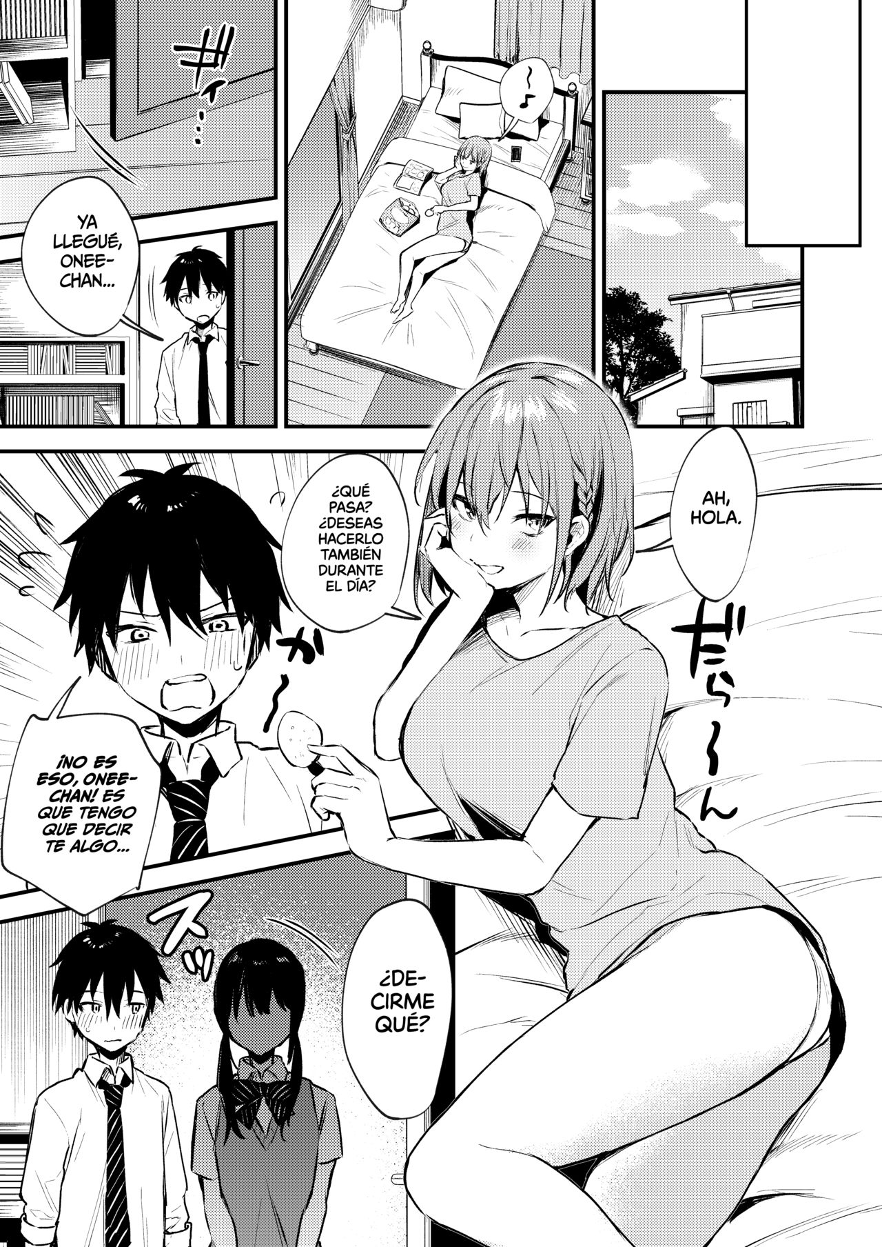 Onee-chan ga Ecchi na Koto bakka Suru kara... | Mi Hermana Mayor Sólo Hace Cosas Obscenas page 8 full