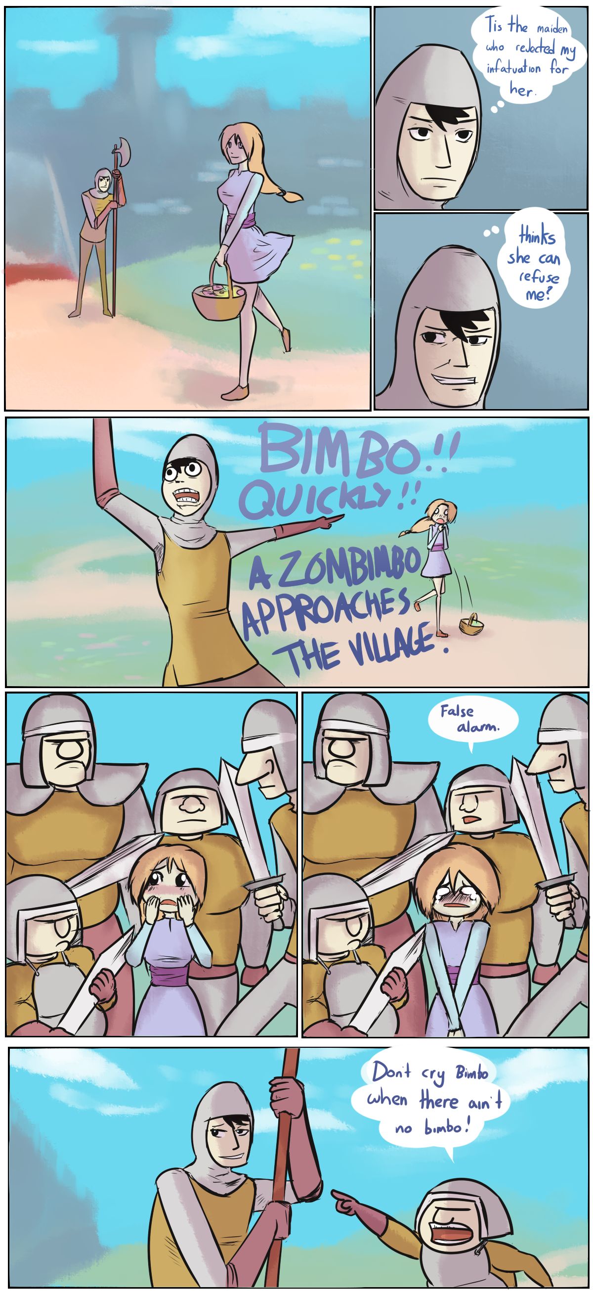 Sister Sins Story: Guard who cried Bimbo page 1 full