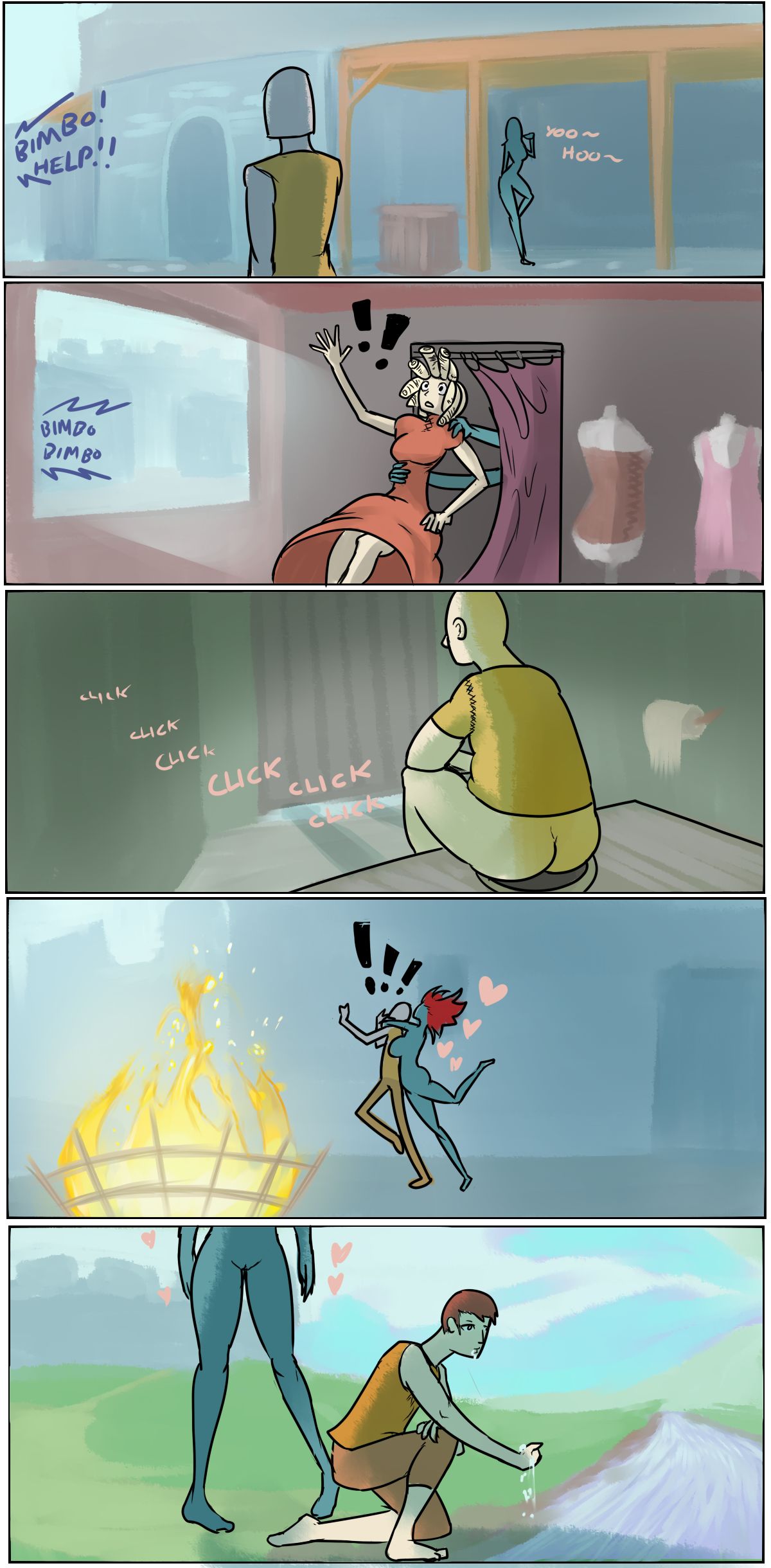 Sister Sins Story: Guard who cried Bimbo page 4 full