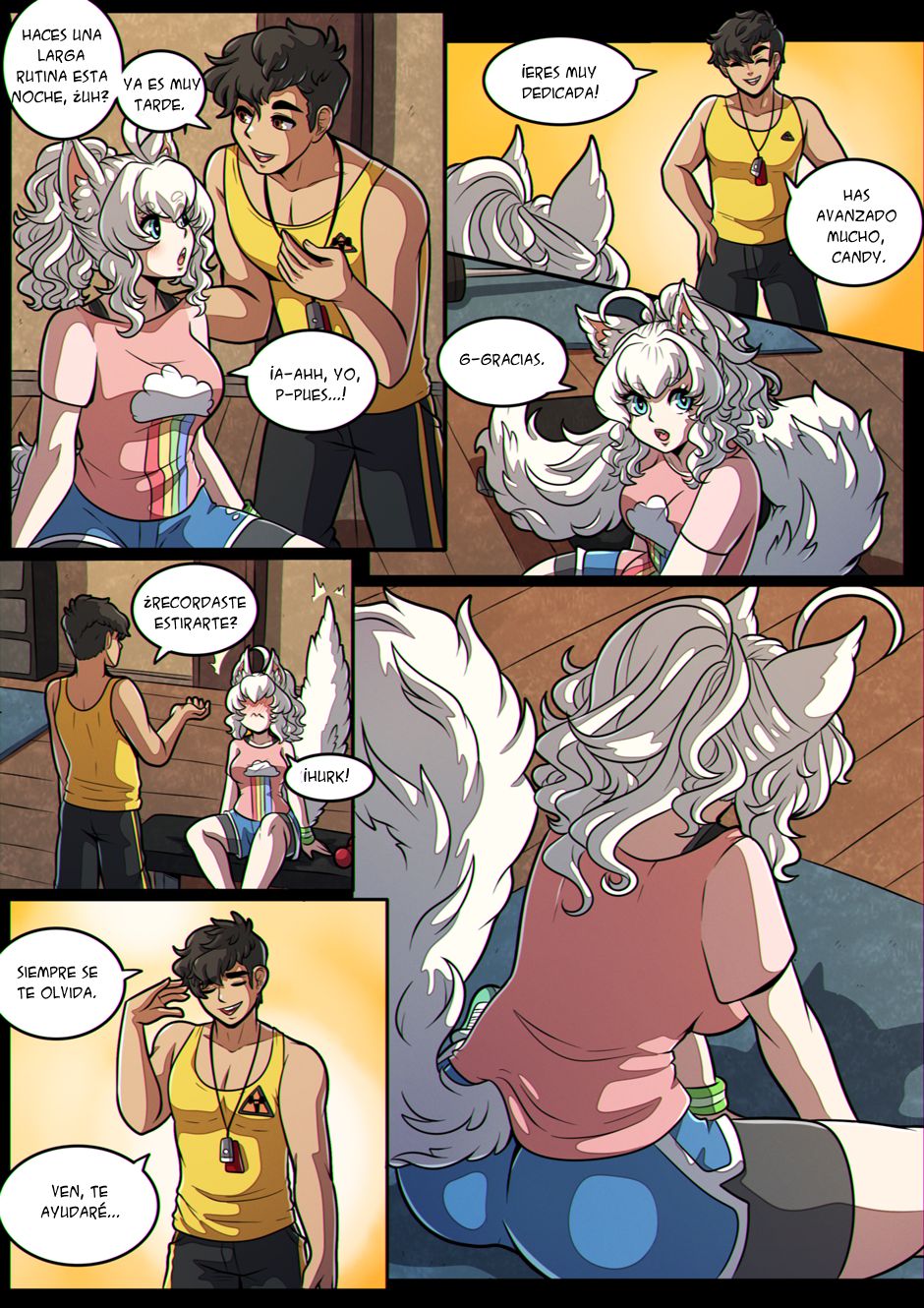 - Candy's Workout -  Complete page 7 full