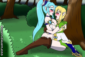 Lana rewards Linkle for her heroic deeds! cover