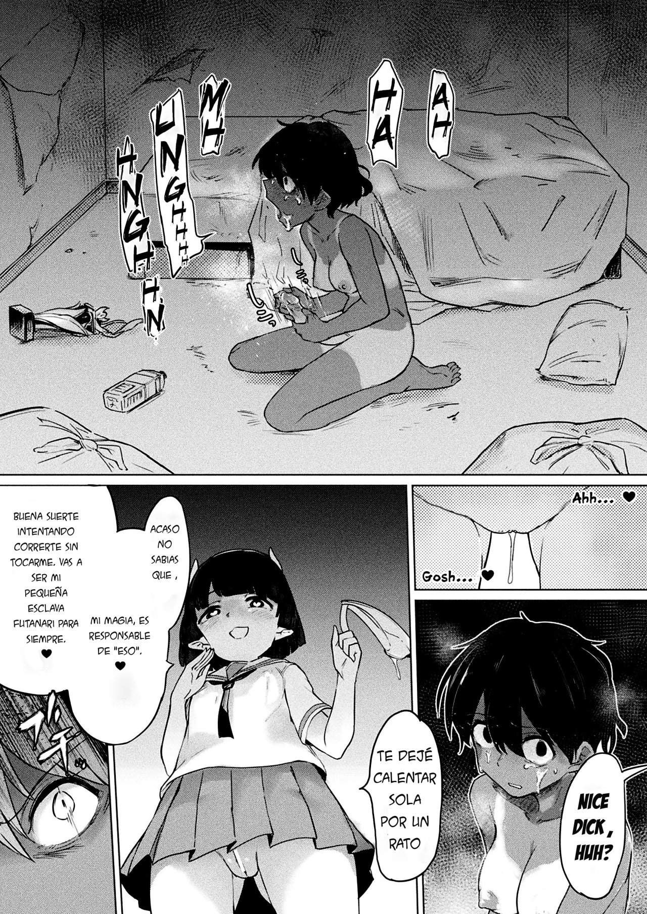 Succubus-chan to Futanari Mahou | Futanari Magic with Succubus-chan page 4 full