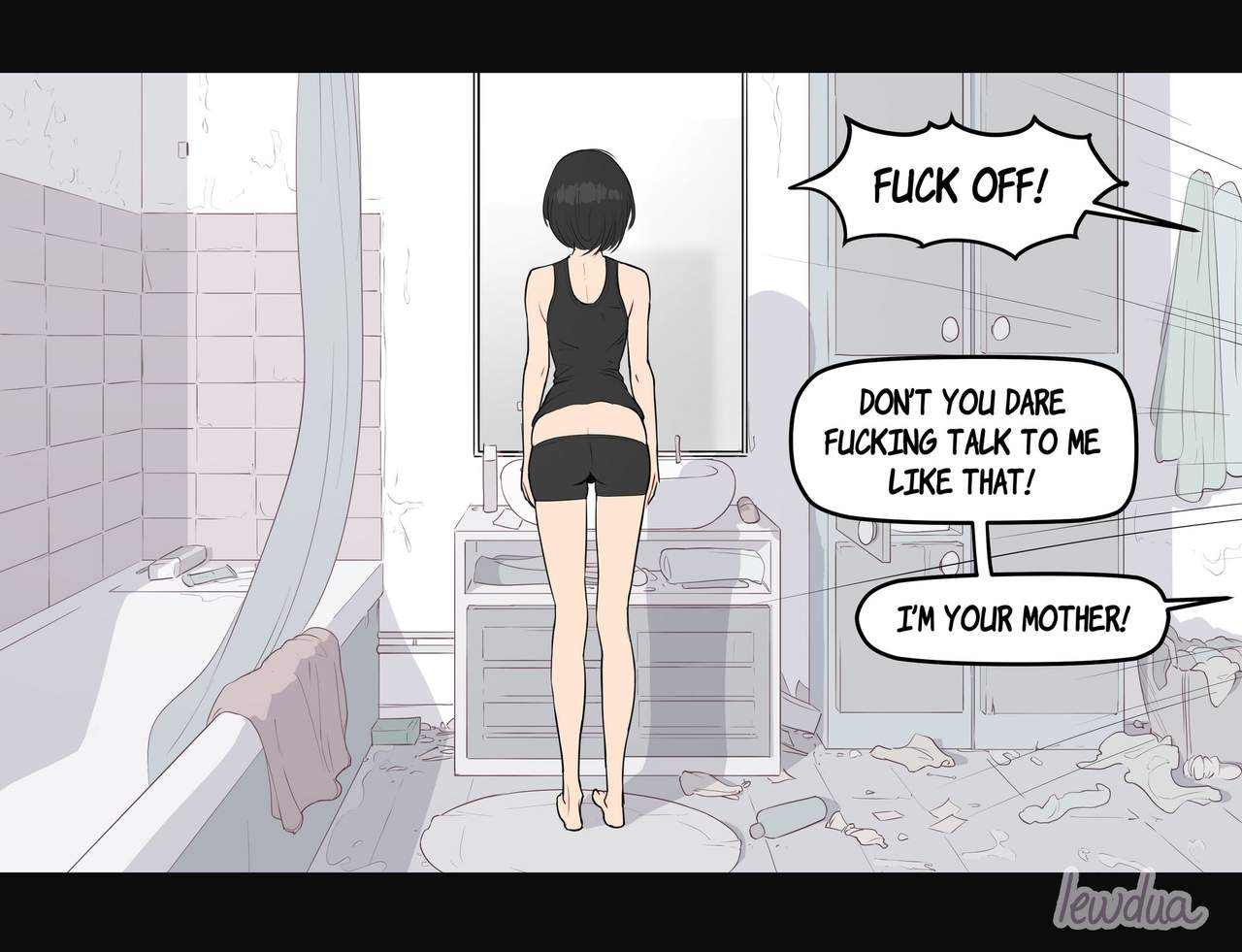 Stupid Cock – Morgan and Iris "Young" page 1 full