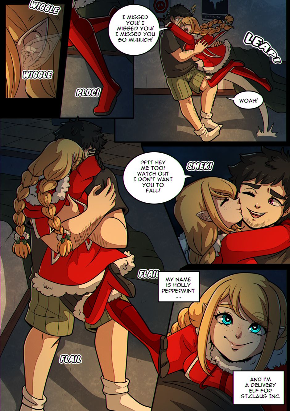 A Holly Holidays page 7 full