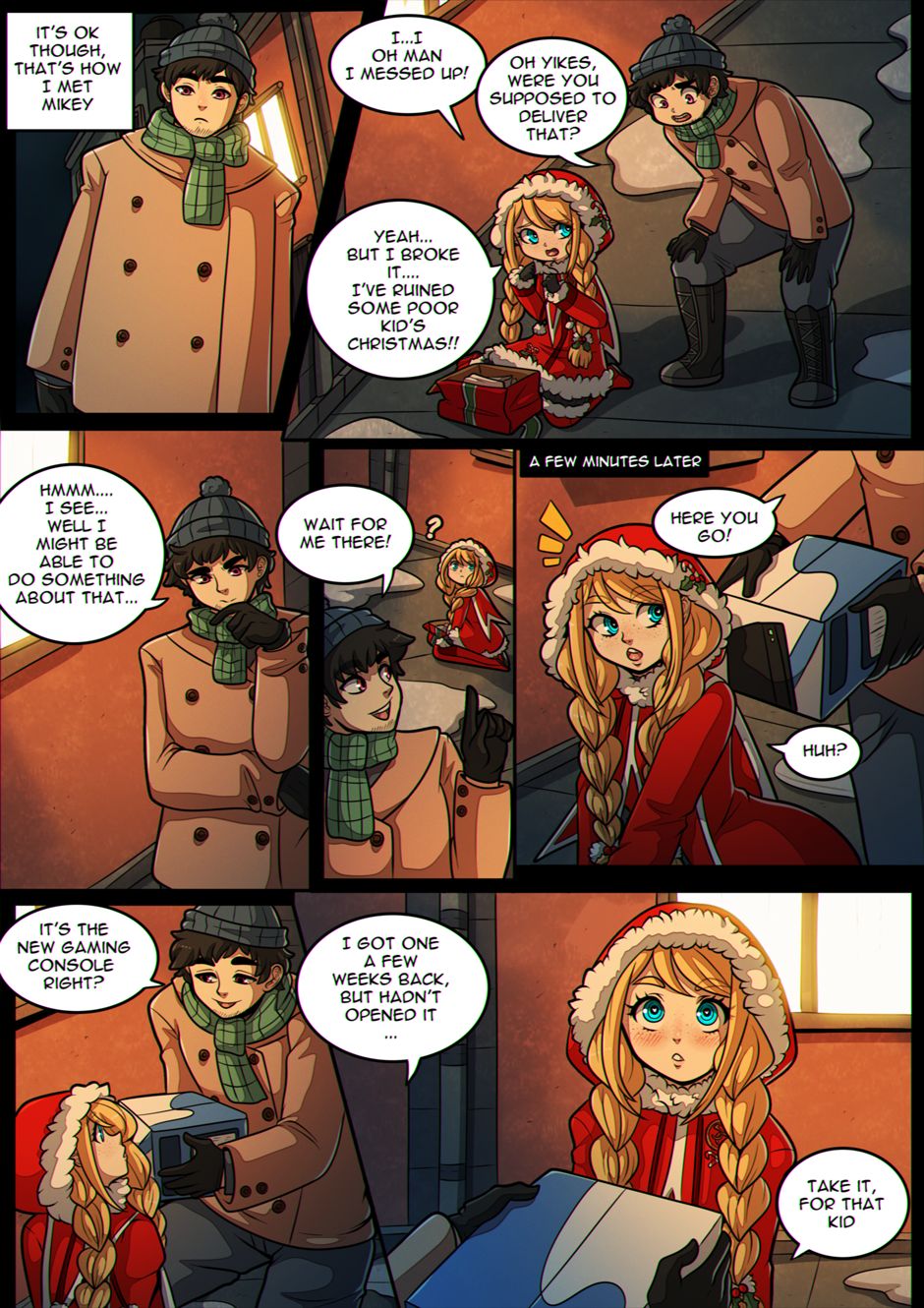 A Holly Holidays page 9 full