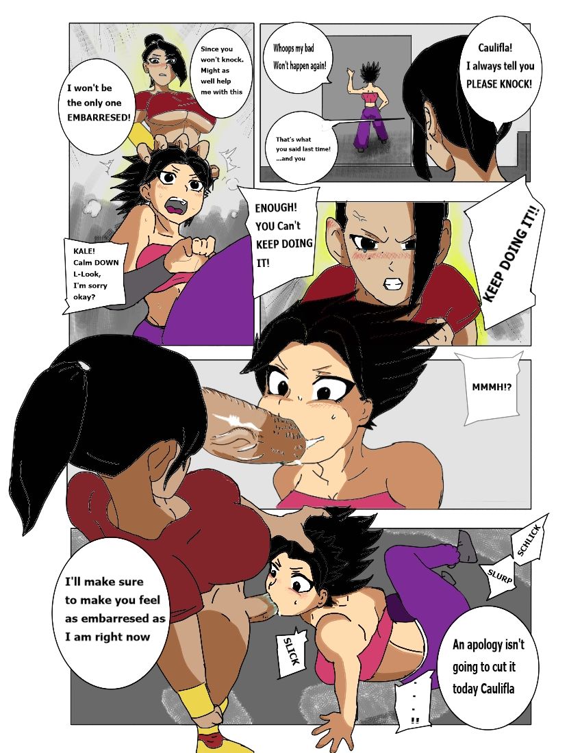 Training Day! Caulifla x Kale! page 3 full